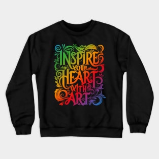 Inspire Your Heart with Art Day – January Crewneck Sweatshirt